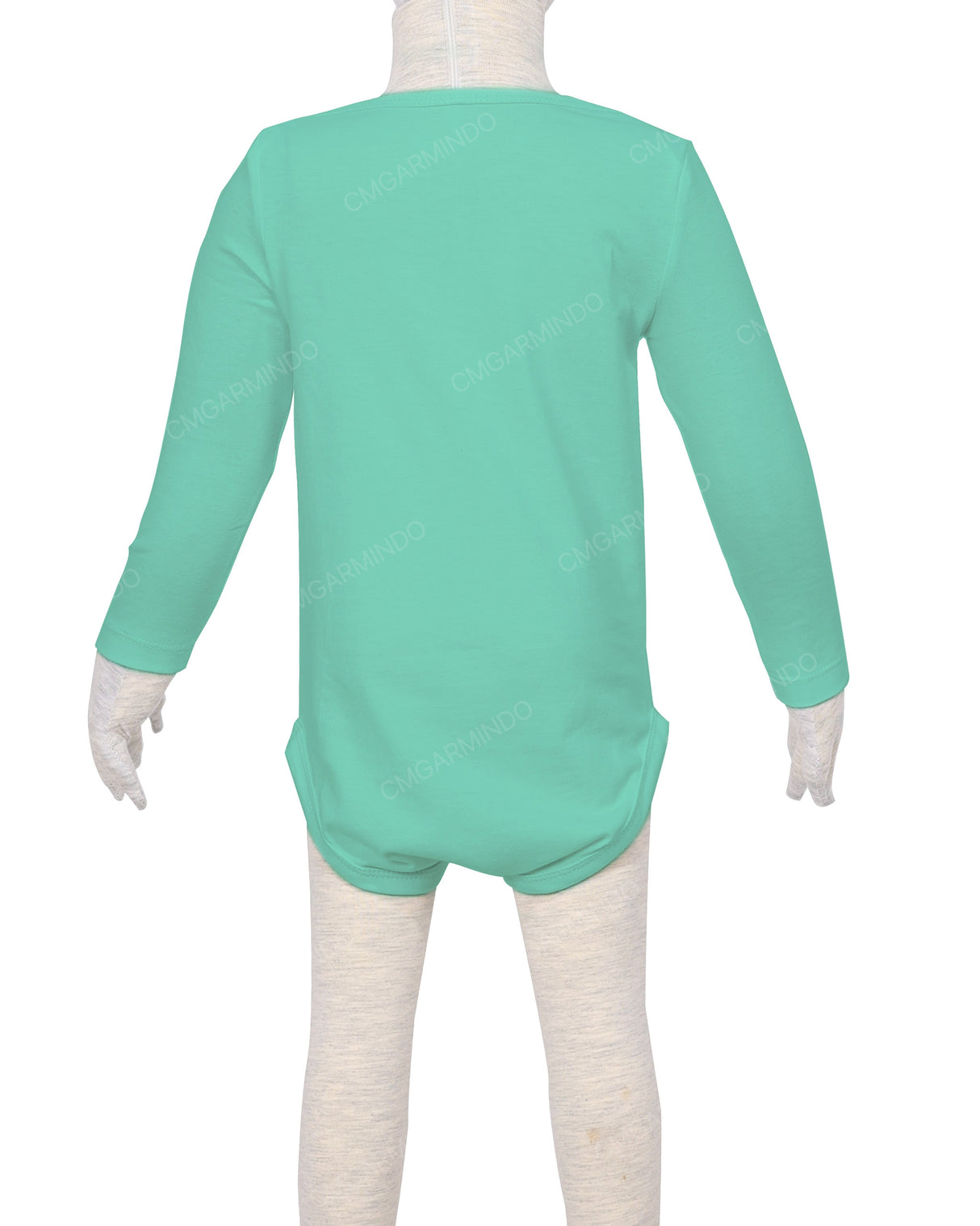 Long Sleeve Envelope Neck Onesie