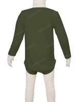 Long Sleeve Envelope Neck Onesie