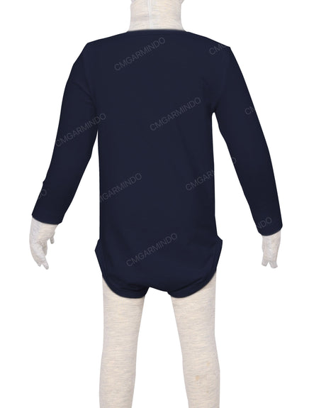 Long Sleeve Envelope Neck Onesie