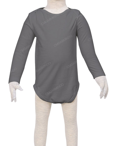 Long Sleeve Envelope Neck Onesie