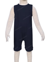 Sleeveless Crew Neck Shorts Romper