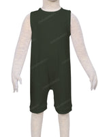 Sleeveless Crew Neck Shorts Romper