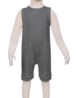 Sleeveless Crew Neck Shorts Romper