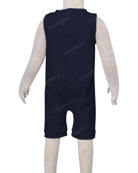Sleeveless Crew Neck Shorts Romper