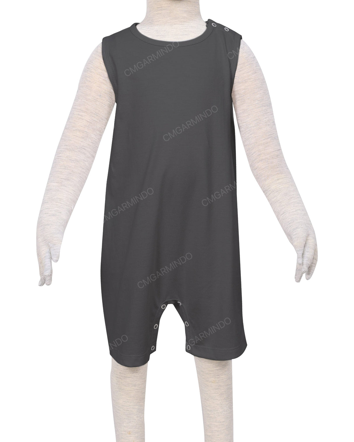 Sleeveless Shorts Romper