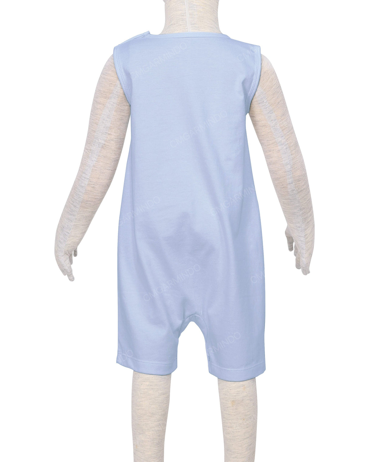 Sleeveless Shorts Romper