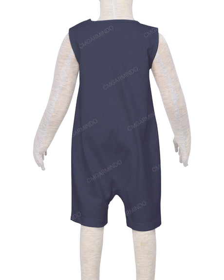 Sleeveless Shorts Romper