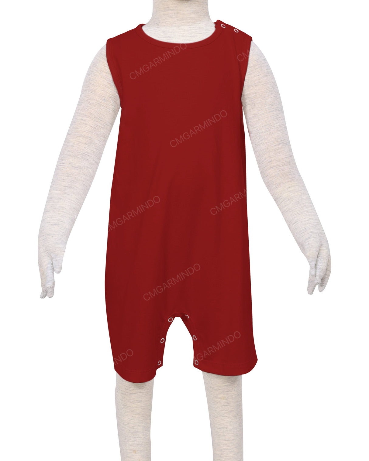 Sleeveless Shorts Romper
