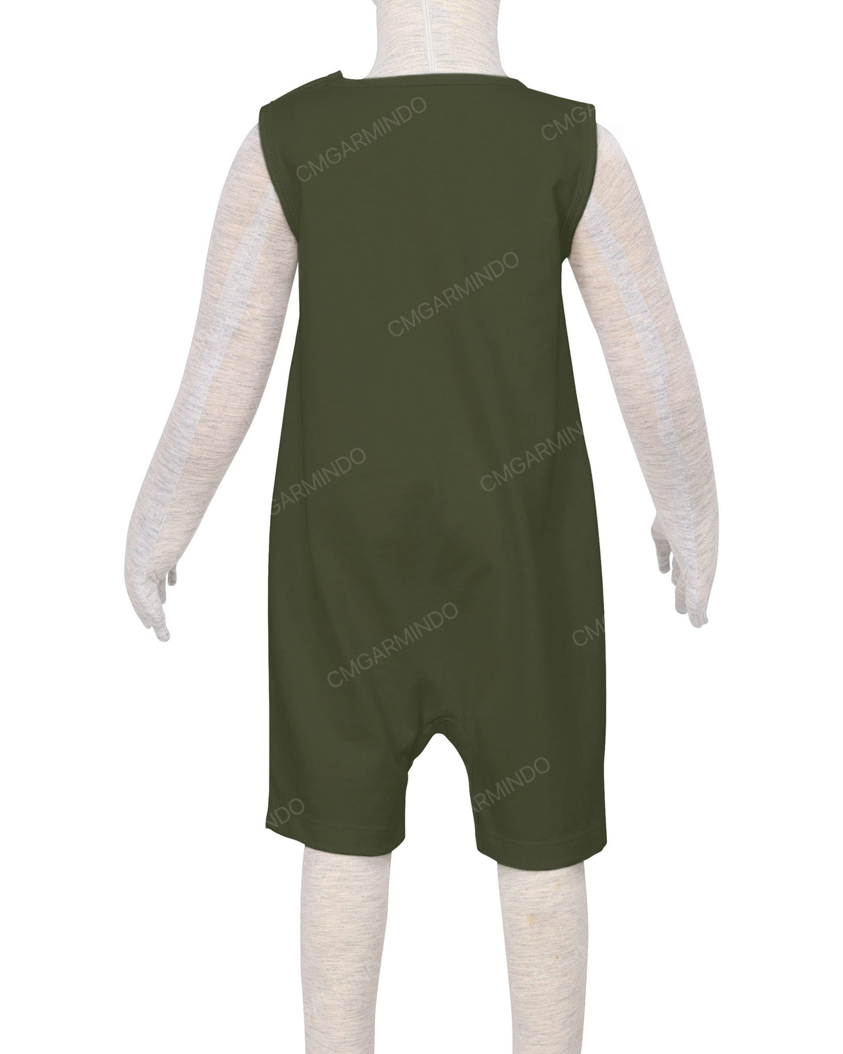 Sleeveless Shorts Romper