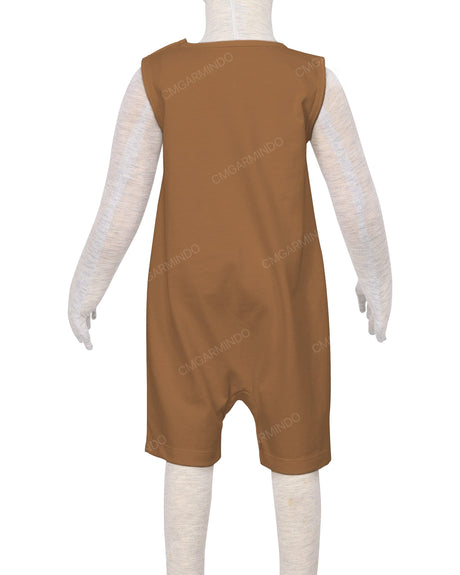 Sleeveless Shorts Romper