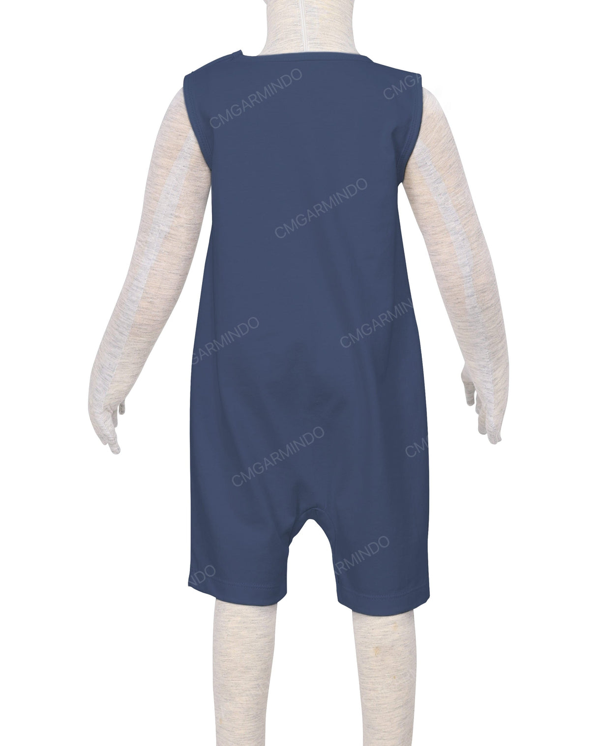 Sleeveless Shorts Romper