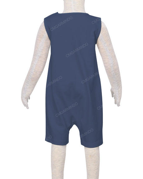 Sleeveless Shorts Romper