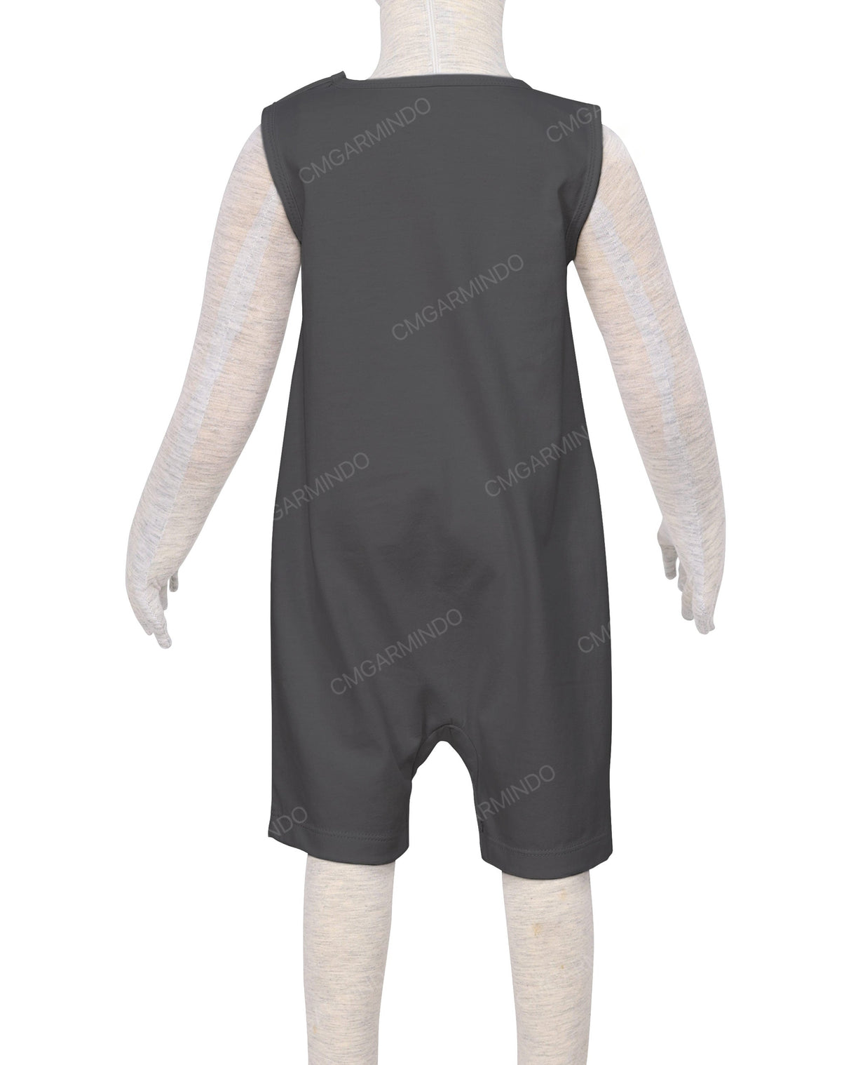 Sleeveless Shorts Romper