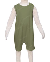 Sleeveless Shorts Romper