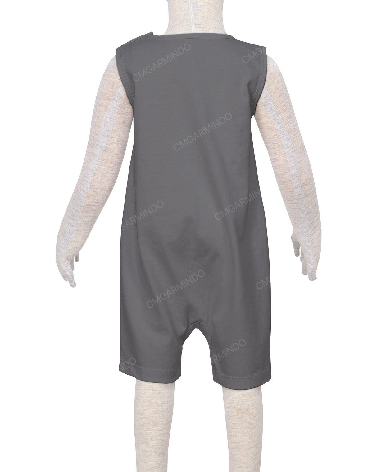 Sleeveless Shorts Romper