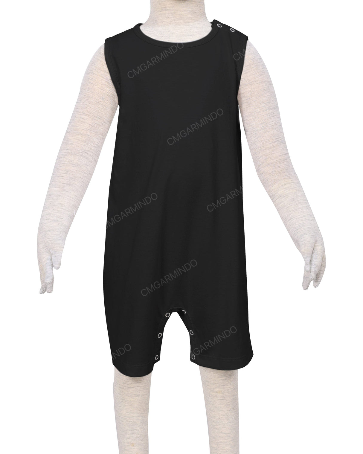 Sleeveless Shorts Romper