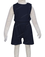 Sleeveless Crew Neck Elastic Waist Shorts Romper