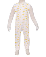Sleeveless Zip-Up Pants Onesie