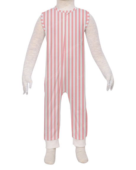 Sleeveless Zip-Up Pants Onesie