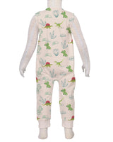 Sleeveless Zip-Up Pants Onesie