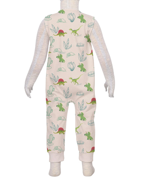 Sleeveless Zip-Up Pants Onesie