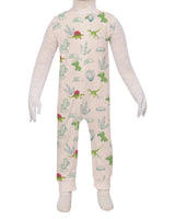 Sleeveless Zip-Up Pants Onesie
