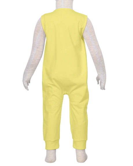 Sleeveless Zip-Up Pants Onesie
