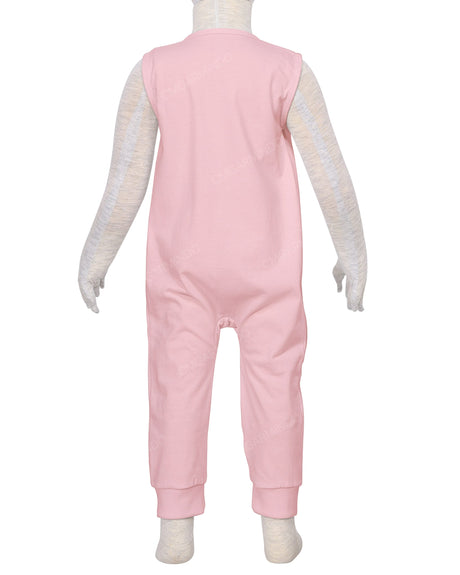 Sleeveless Zip-Up Pants Onesie