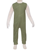 Sleeveless Zip-Up Pants Onesie