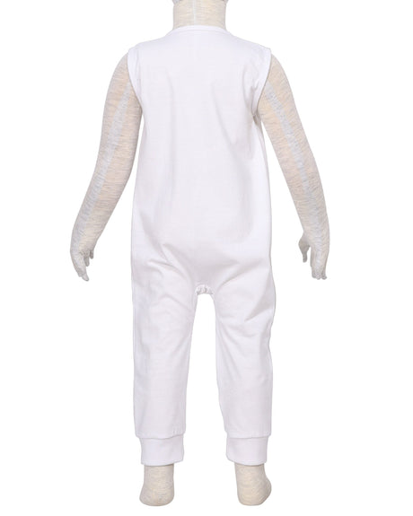 Sleeveless Zip-Up Pants Onesie