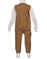Sleeveless Zip-Up Pants Onesie