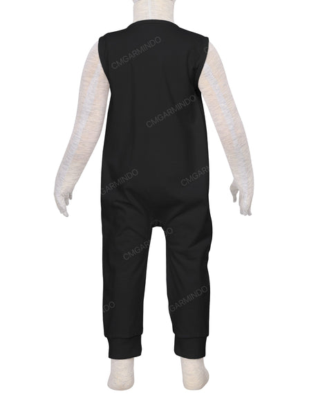 Sleeveless Zip-Up Pants Onesie