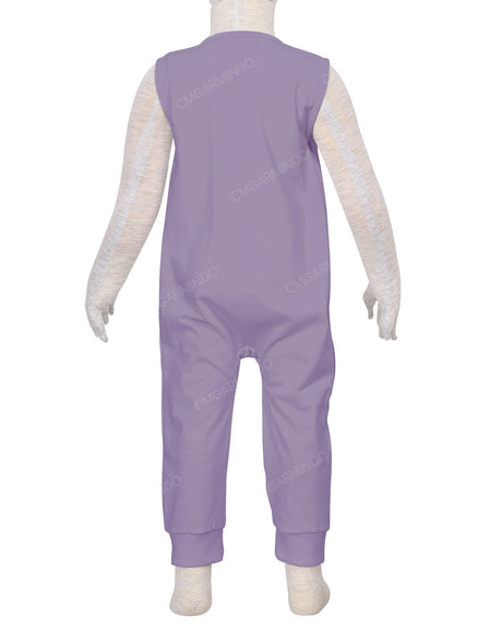 Sleeveless Zip-Up Pants Onesie