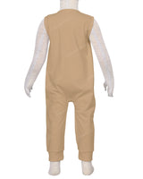 Sleeveless Zip-Up Pants Onesie