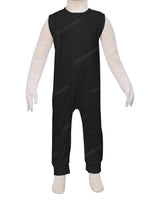 Sleeveless Zip-Up Pants Onesie