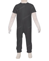 Short Sleeve Zip-Up Pants Onesie