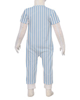 Short Sleeve Zip-Up Pants Onesie