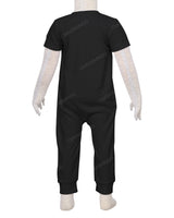 Short Sleeve Zip-Up Pants Onesie