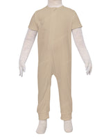 Short Sleeve Zip-Up Pants Onesie