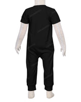 Short Sleeve Zip-Up Pants Onesie