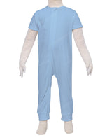 Short Sleeve Zip-Up Pants Onesie