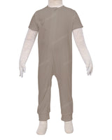 Short Sleeve Zip-Up Pants Onesie