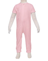 Short Sleeve Zip-Up Pants Onesie