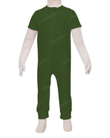 Short Sleeve Zip-Up Pants Onesie