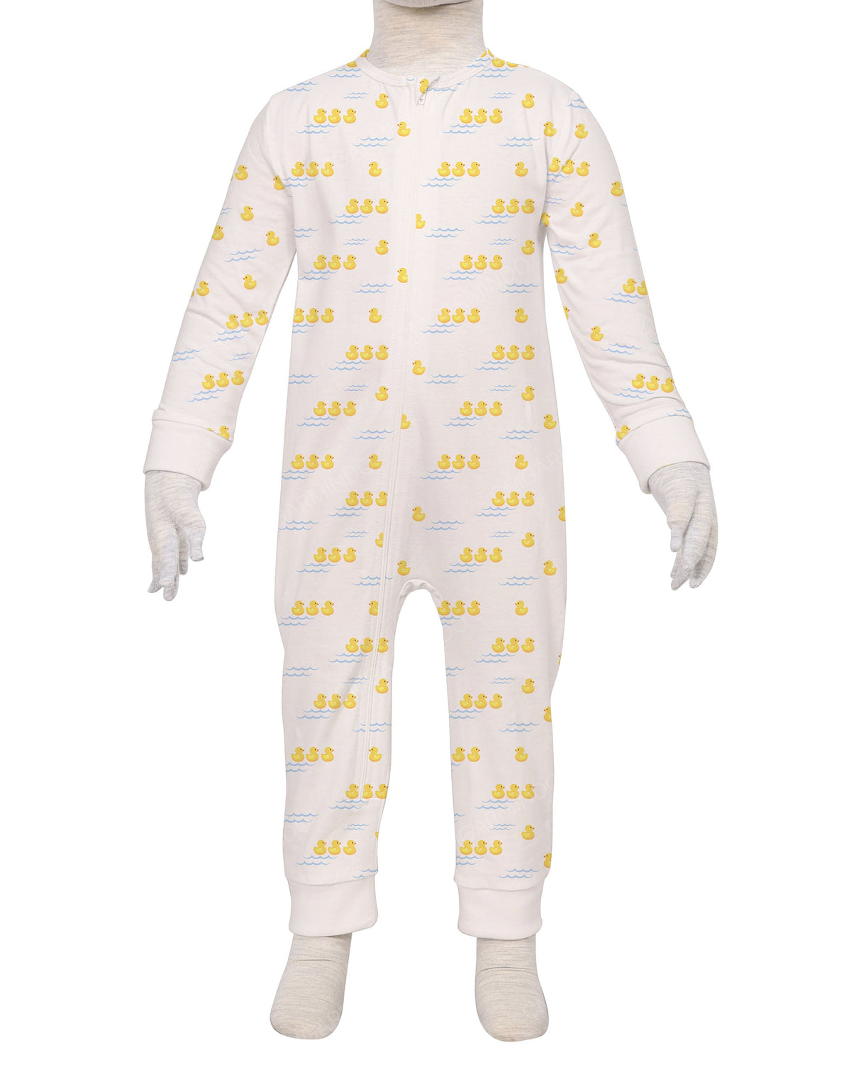 Long Sleeve Zip-Up Pants Onesie