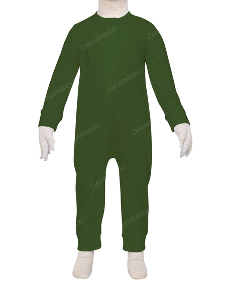 Long Sleeve Zip-Up Pants Onesie