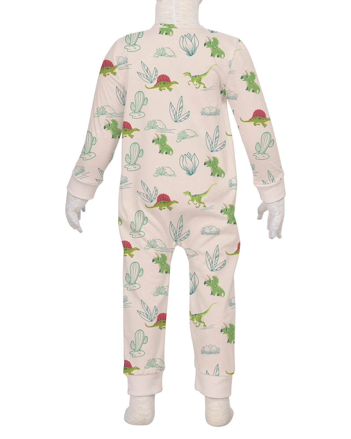 Long Sleeve Zip-Up Pants Onesie