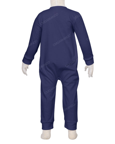 Long Sleeve Zip-Up Pants Onesie