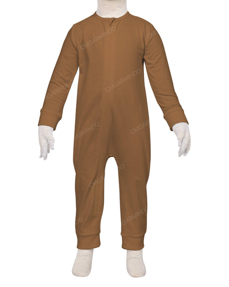 Long Sleeve Zip-Up Pants Onesie