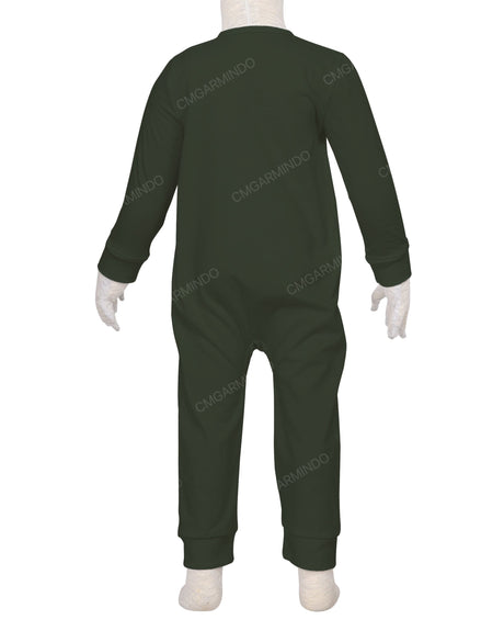 Long Sleeve Zip-Up Pants Onesie